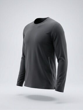Lululemon Men's Long Sleeve Crew Neck Performance Shirt - Black #casualblack